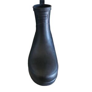 Read Hunter one boot only black Sz 7 Right low heel ankle biker boot